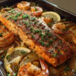 Cajun Salmon and Shrimp