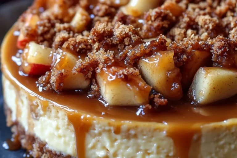 Caramel Apple Cheesecake