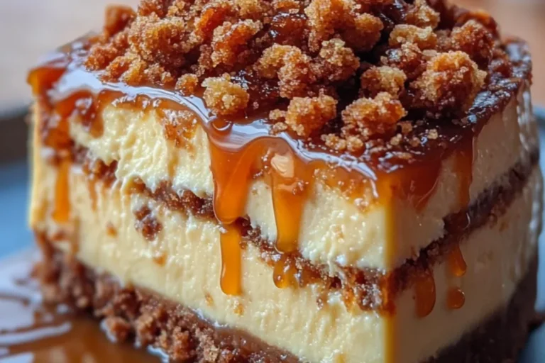 Caramel Crumble Cheesecake