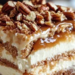 Caramel Pecan Icebox Cake