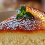 Caramelized Vanilla Cheesecake