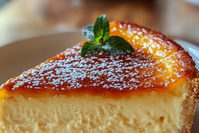 Caramelized Vanilla Cheesecake