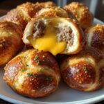 Irresistible Cheeseburger Pretzel Bites Ready in 30 Minutes 3 Cheeseburger Pretzel Bites