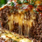 Cheesy Stuffed Meatloaf