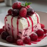 Cherry Raspberry Semifreddo
