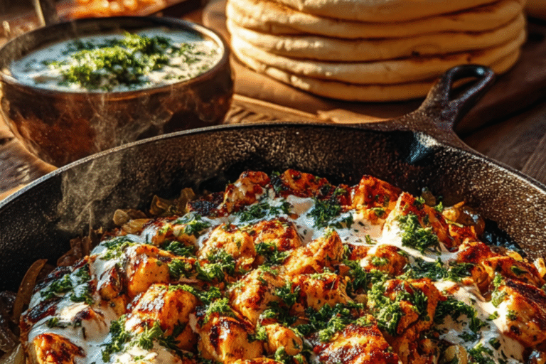 Chicken Shawarma Skillet