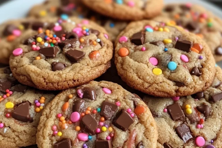 Chocolate Chip Sprinkle Cookies