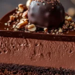 Chocolate Hazelnut Mousse Cake