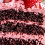 Chocolate Strawberry Layer Cake