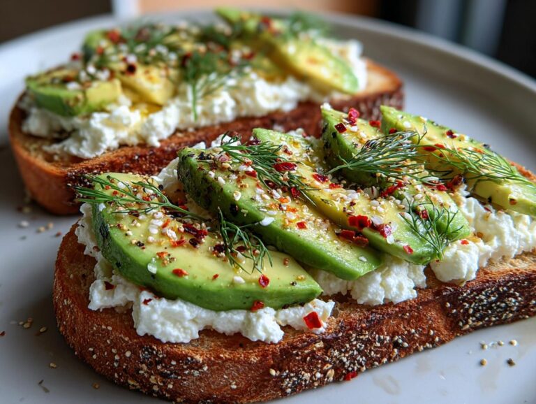 5-Minute Cottage Cheese Avocado Toast That Keeps You Full 2 Cottage Cheese Avocado Toast