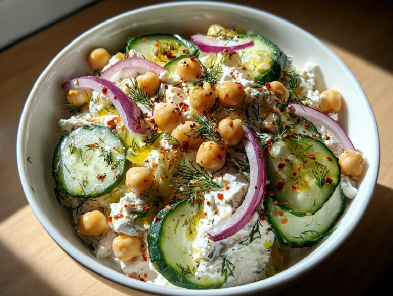 Cottage Cheese Salad Bowl