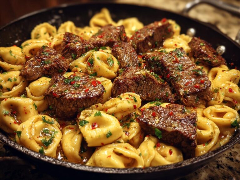 Cowboy Butter Steak Pasta