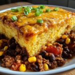 Cowboy Cornbread Casserole