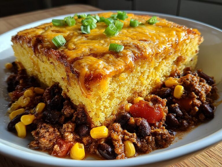 Cowboy Cornbread Casserole
