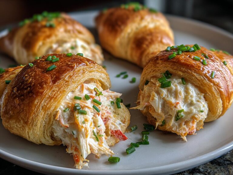 Crab Crescent Bites