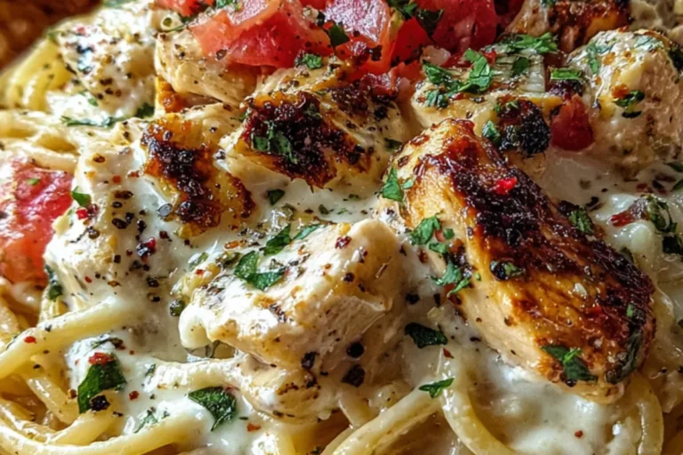Creamy Garlic Chicken Pasta