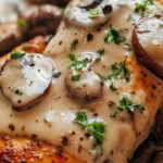 Creamy Garlic Mushroom Chicken