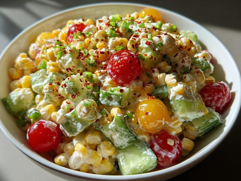 Creamy Shoepeg Corn Salad