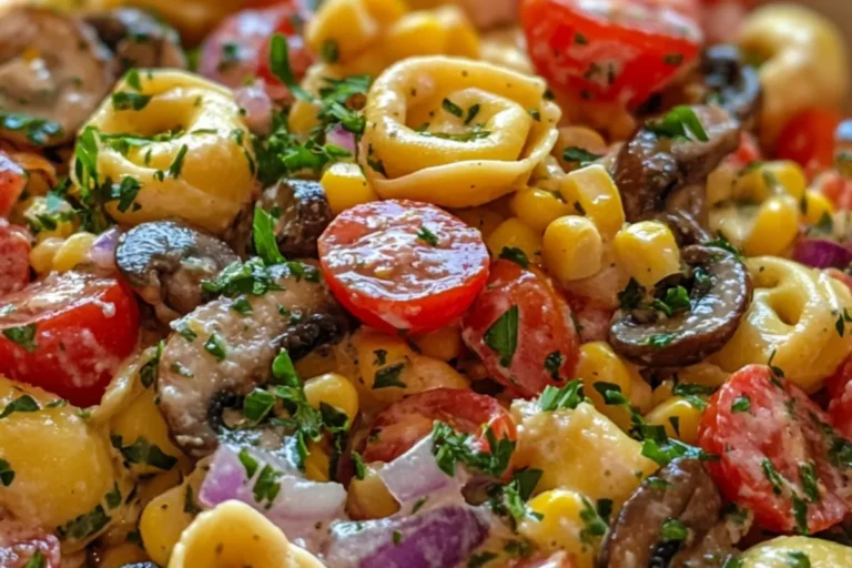 Creamy Tortellini Pasta Salad