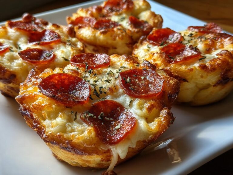 Crescent Roll Mini Pizzas
