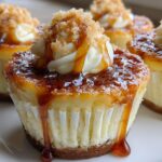 Crème Brûlée Cheesecake Cupcakes
