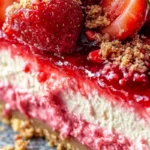 Double Layer Strawberry Cheesecake