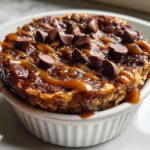 Fudgy Chocolate Baked Oats