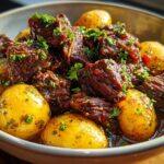 Garlic Butter Beef and Potatoes
