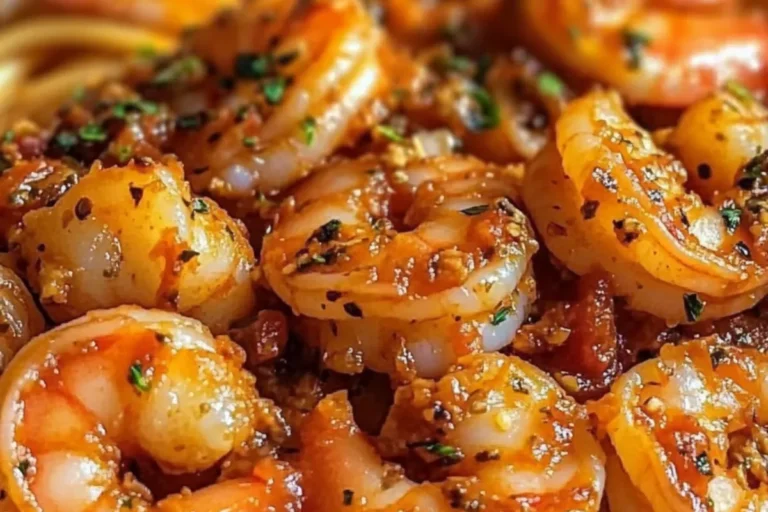 Garlic Butter Shrimp Spaghetti