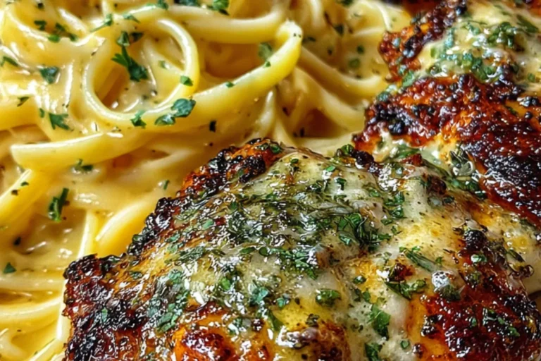 Garlic Herb Chicken Alfredo