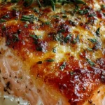 Garlic Herb Crusted Salmon