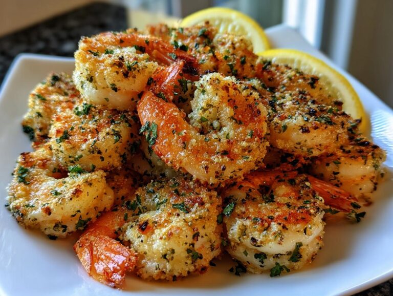 Garlic Parmesan Roasted Shrimp