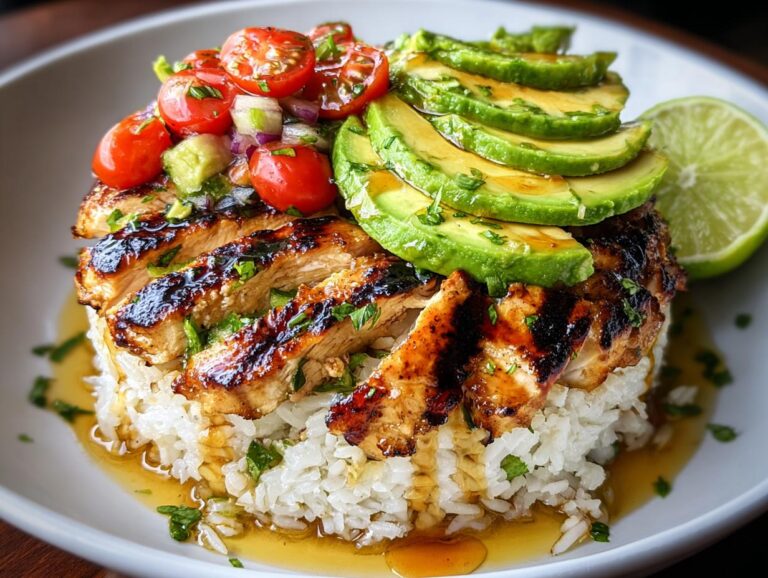 Honey Lime Chicken Stack