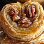 Honey Pecan Puff Pastry Swirls