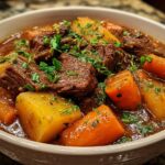 Instant Pot Beef Stew Recipe - Tender Meat in Just 45 Minutes 3 Instant Pot Beef Stew