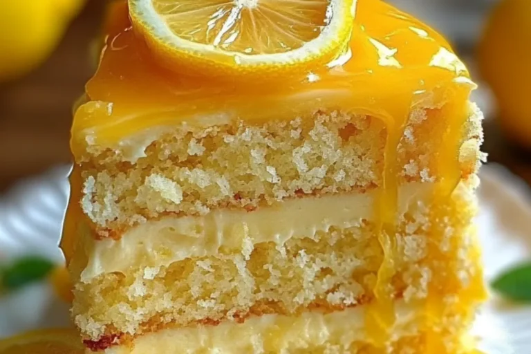 Lemon Curd Layer Cake