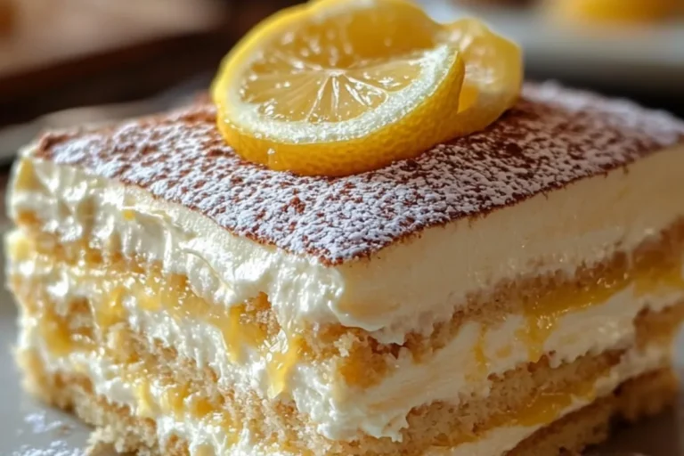 Lemon Tiramisu