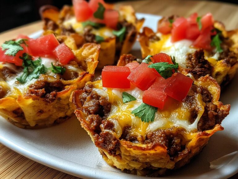 Mini Taco Cup Bites