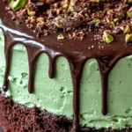Mint Chocolate Pistachio Cake