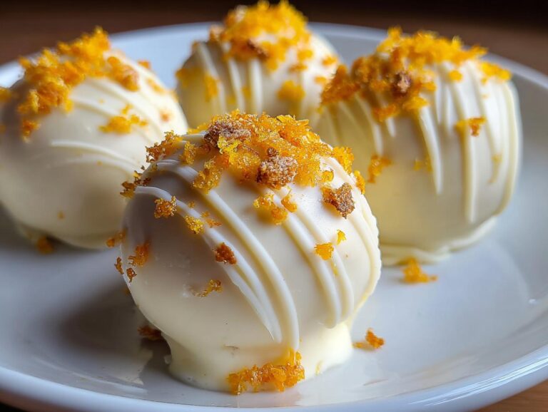 Orange Creamsicle Truffles