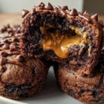 Peanut Butter Brownie Bombs