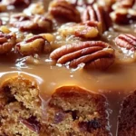 Pecan Caramel Butter Cake