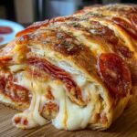 Pepperoni Stromboli Bread