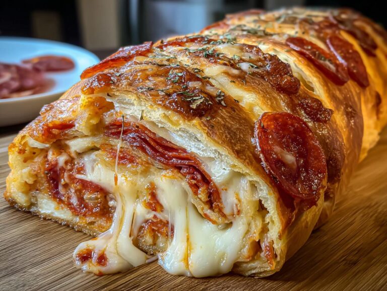 Pepperoni Stromboli Bread