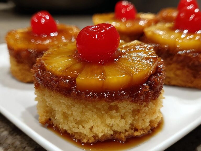 Pineapple Upside Down Cookies