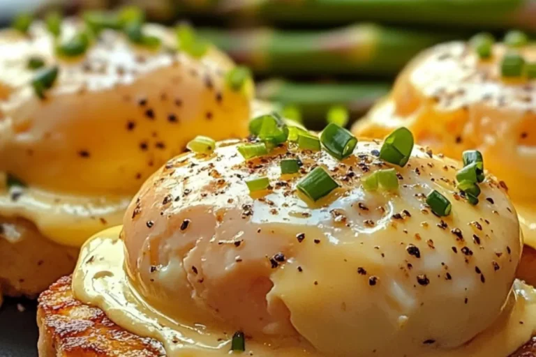 Poached Eggs with Creamy Hollandaise
