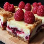 Raspberry Cheesecake Bars