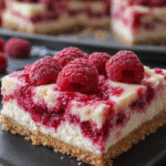 Raspberry Cheesecake Bars layer
