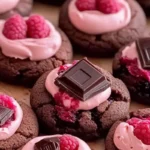 Raspberry Chocolate Cookies