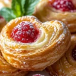 Raspberry Cream Cheese Danish bites